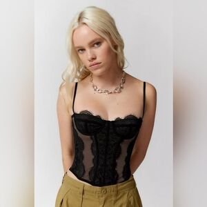Urban Outfitters Out From Under Modern Love Corset Top